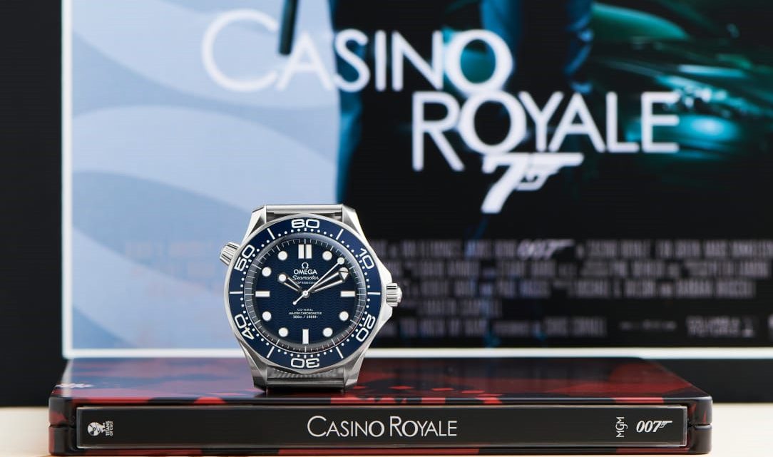 Orologio Svizzero Di Lusso Omega Seamaster Diver 300M James Bond 60th Anniversary